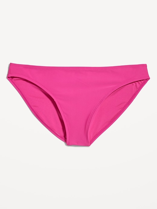 L'image numéro 4 présente Culotte de bikini classique à taille haute pour Femme