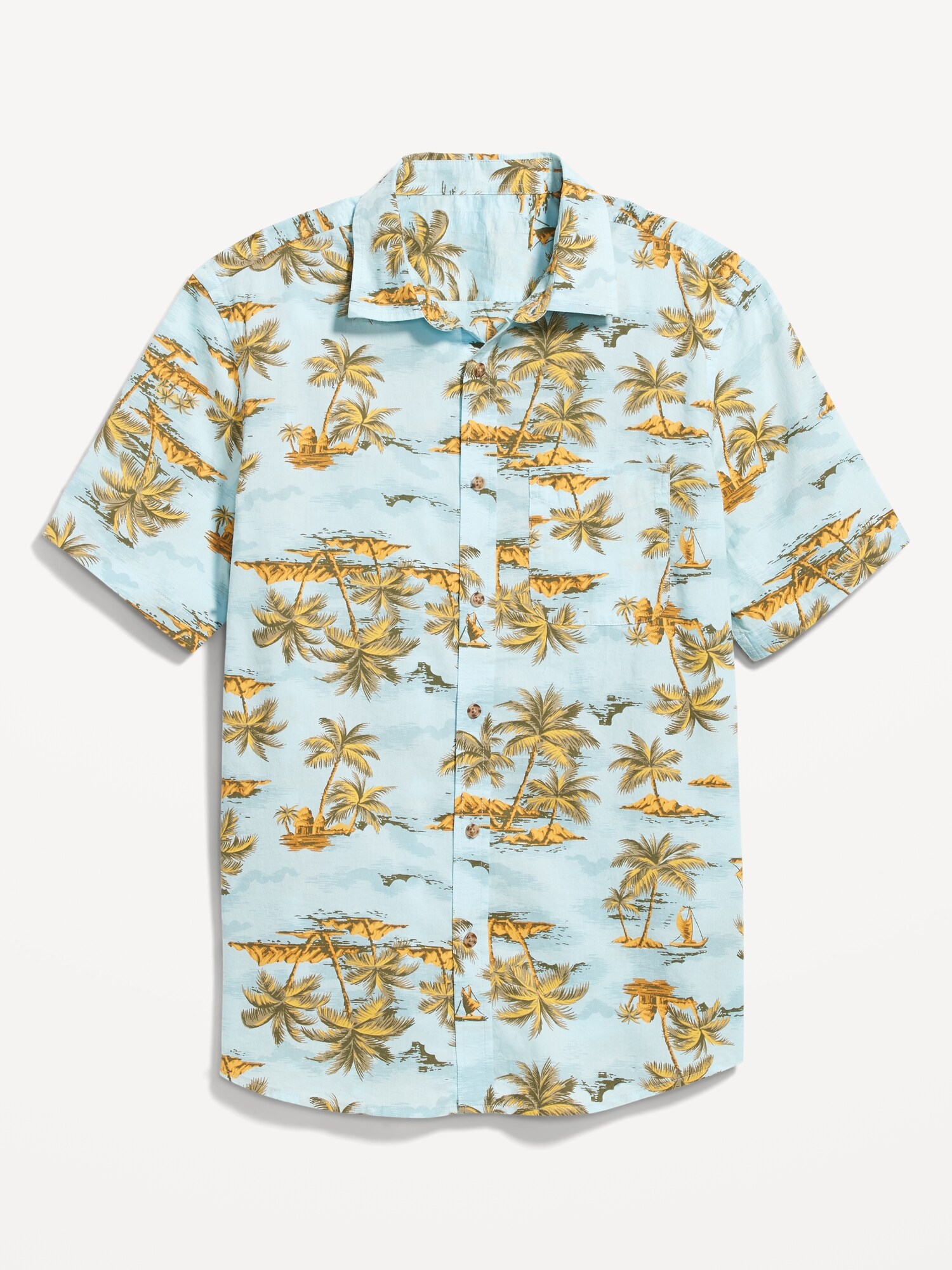 Chemise Garçon Manches Courtes Old Navy - Bleu Marine, Orange, Rouge, Gris - Taille M8 - Occasion Très Bon état