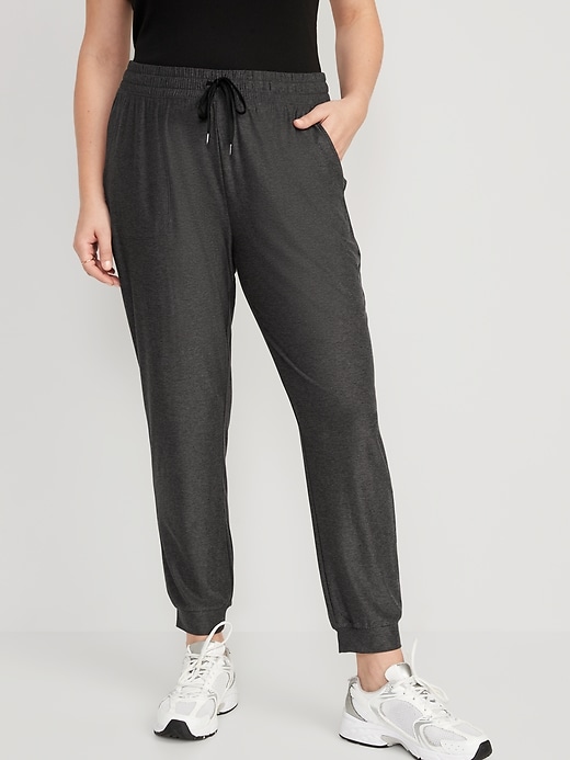 Image number 5 showing, High-Waisted CloudMotion Ankle Jogger Pants