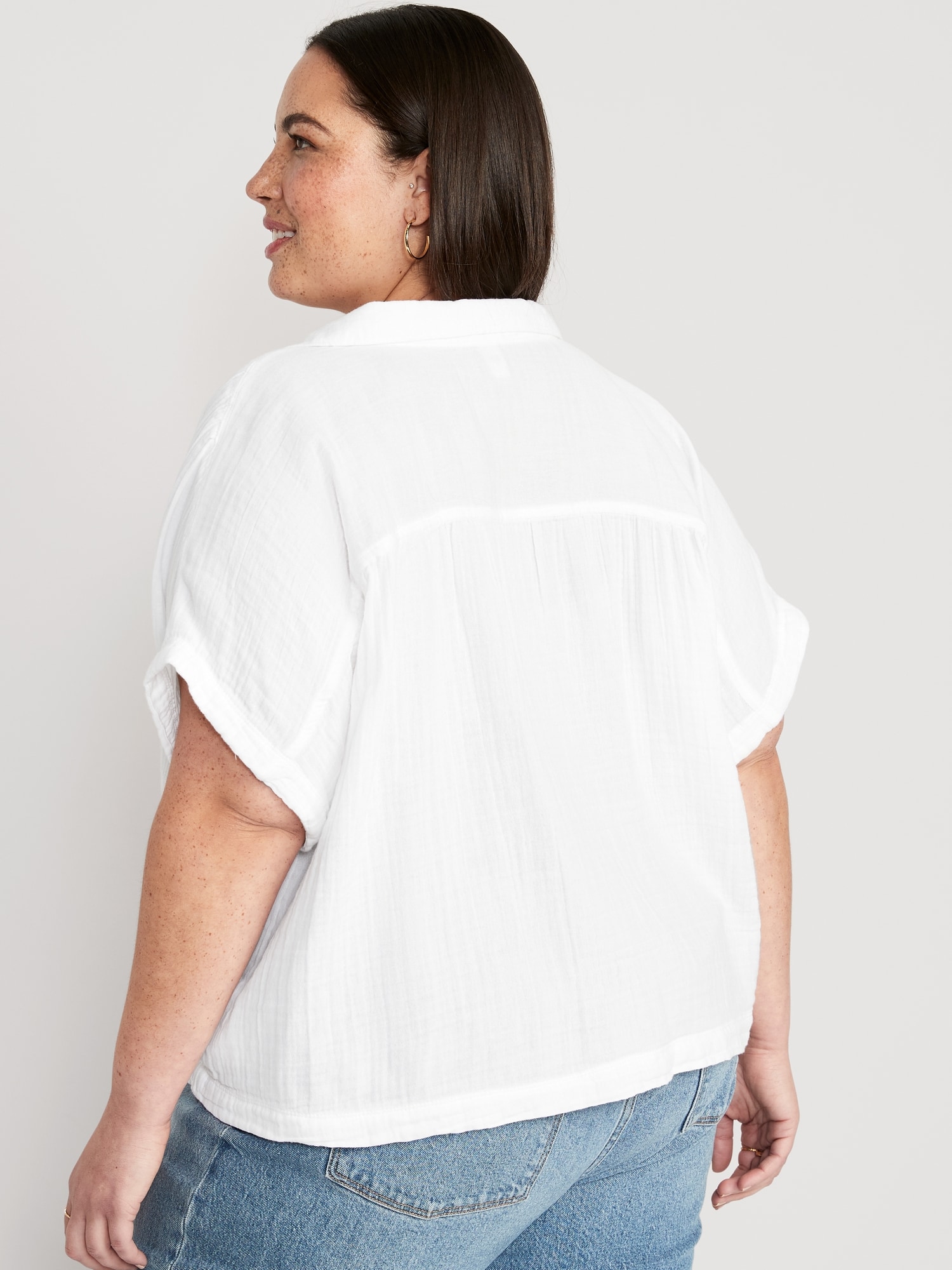 Haut Chemisier Topshop Manches Chauve-Souris - Taille 10 - Couleur Black & Colour Block