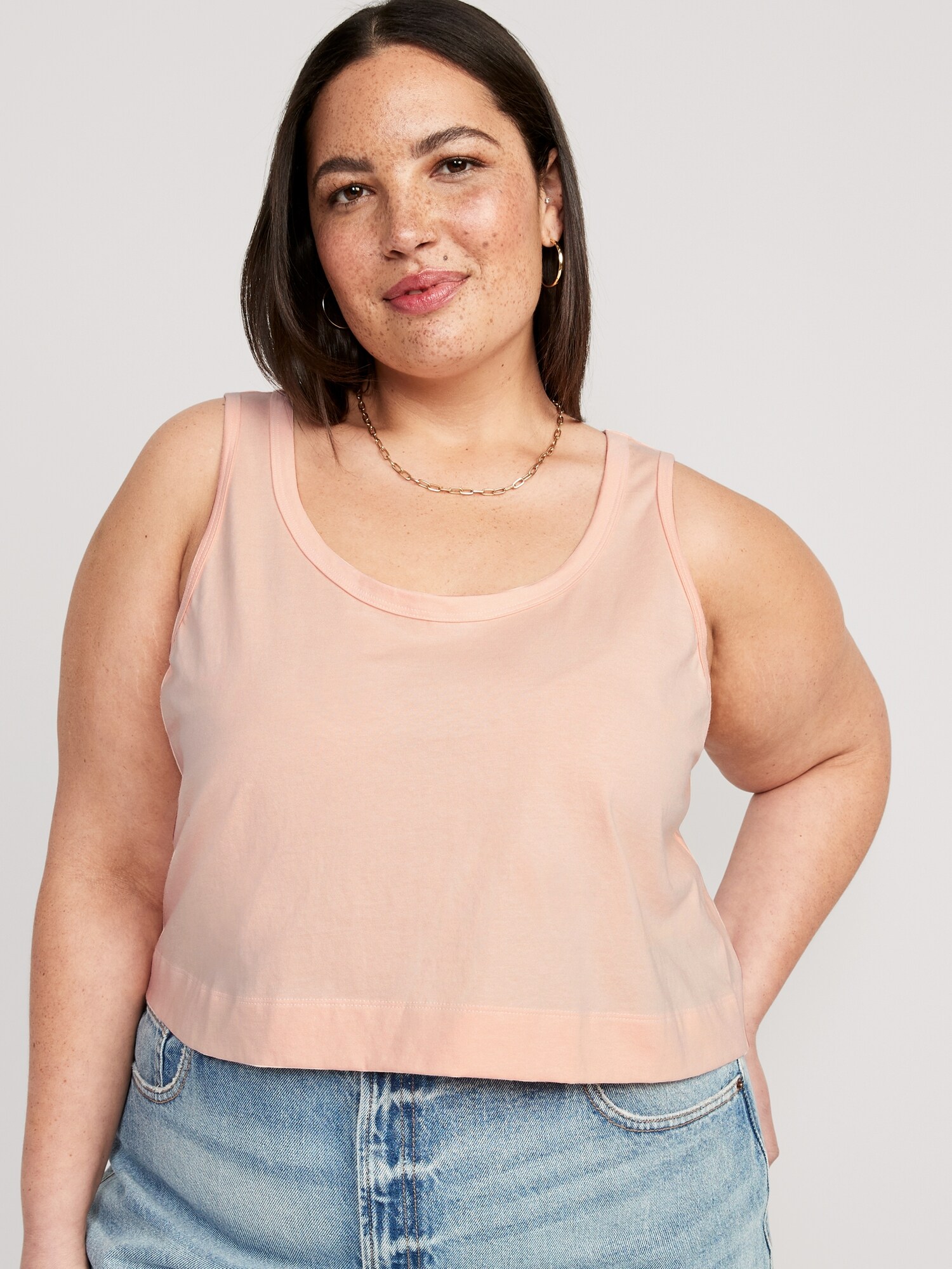 Vintage Cropped Tank Top for Women | Old Navy