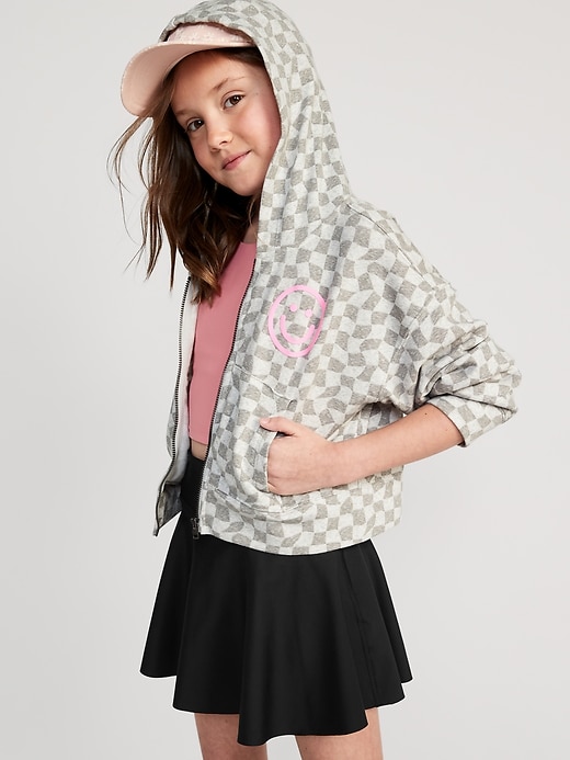 L'image numéro 2 présente Jupe-culotte Powersoft performance à taille haute pour Fille