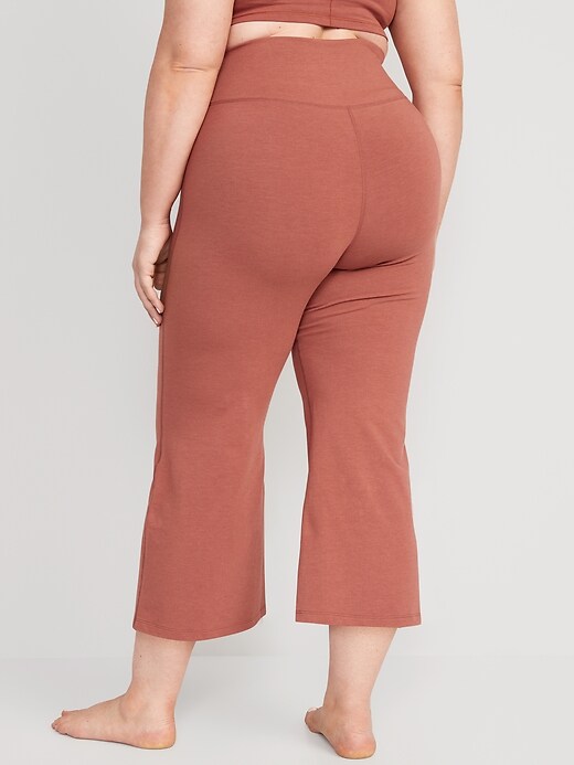 Yogipace,4 Pockets,Women's 21/24/27 Wide Leg Capri Pants Crop Jersey  Capris - ShopperBoard