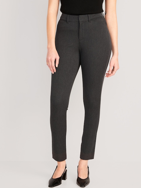 Curvy High-Waisted Pixie Skinny Ankle Pants
