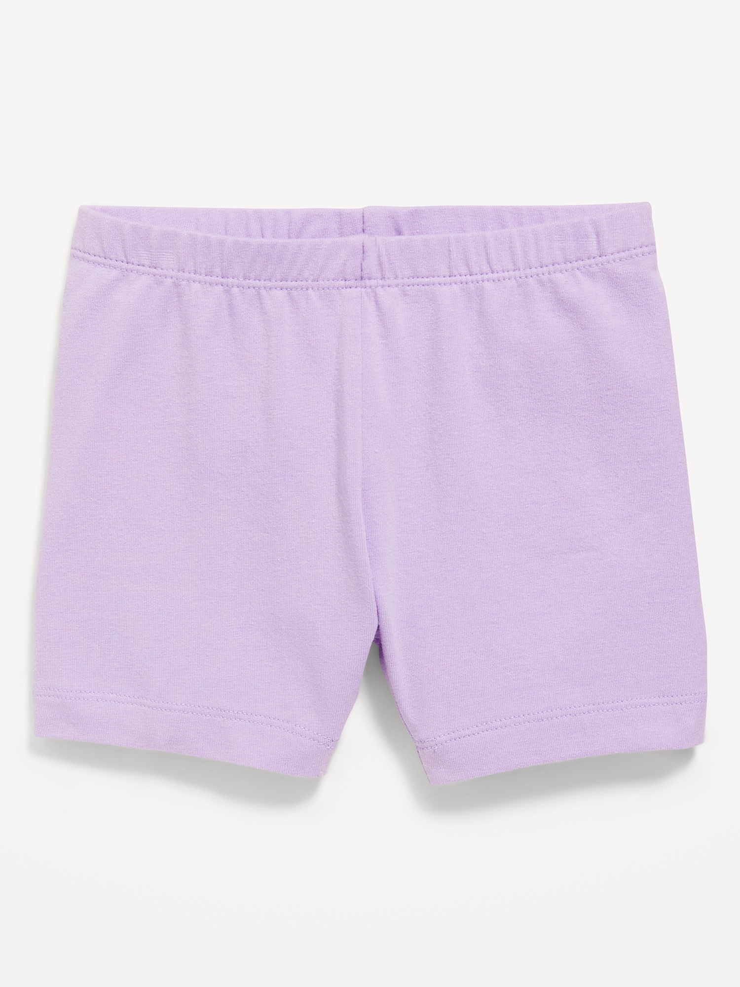 Old Navy Jersey-Knit Biker Shorts for Toddler Girls purple. 1