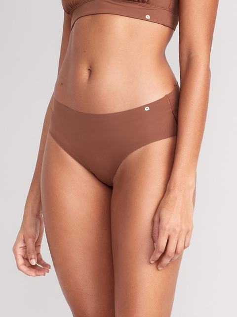 Low-Rise No-Show Hipster Underwear