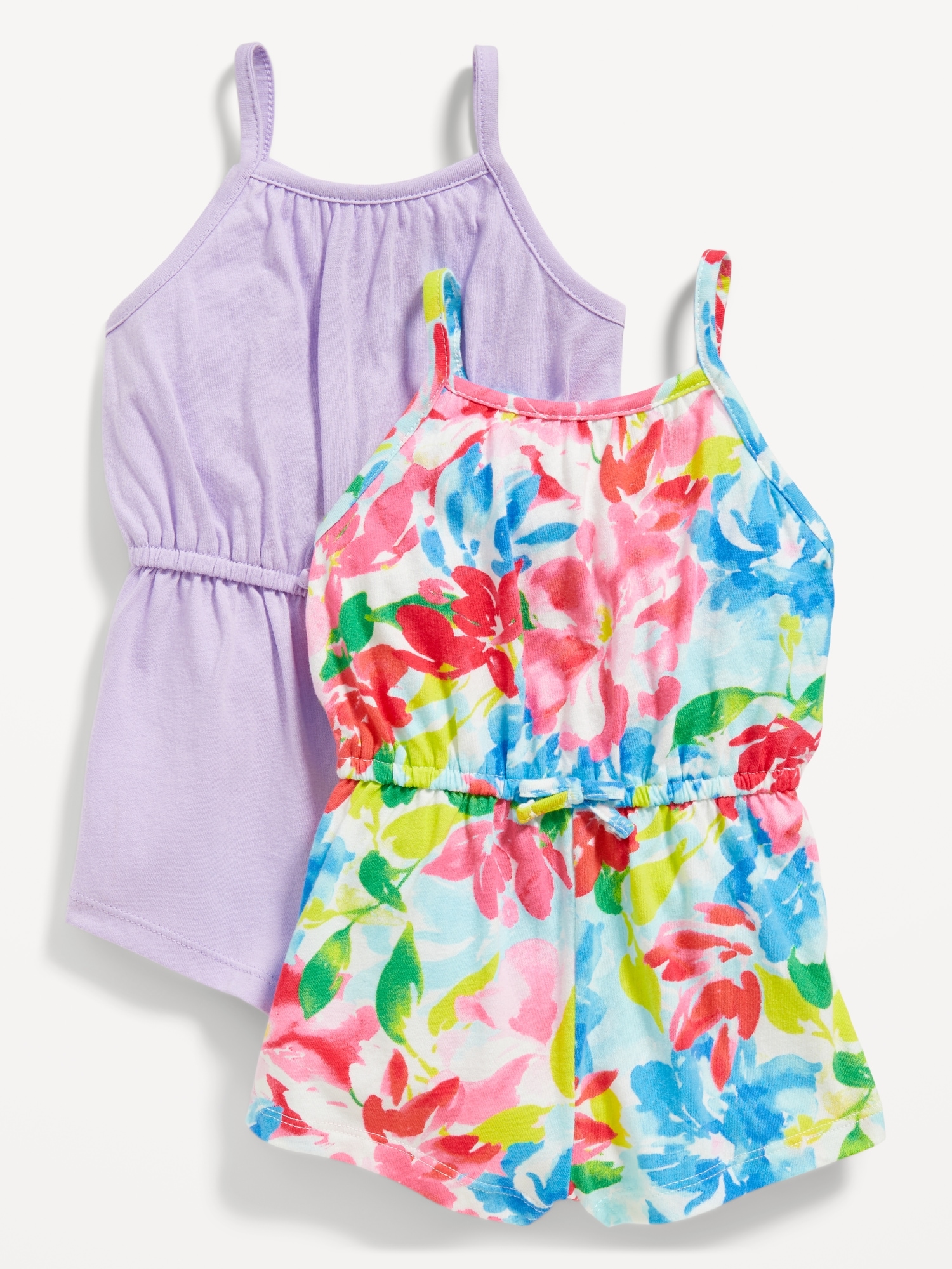 Old Navy 2-Pack Jersey-Knit Romper for Baby purple. 1