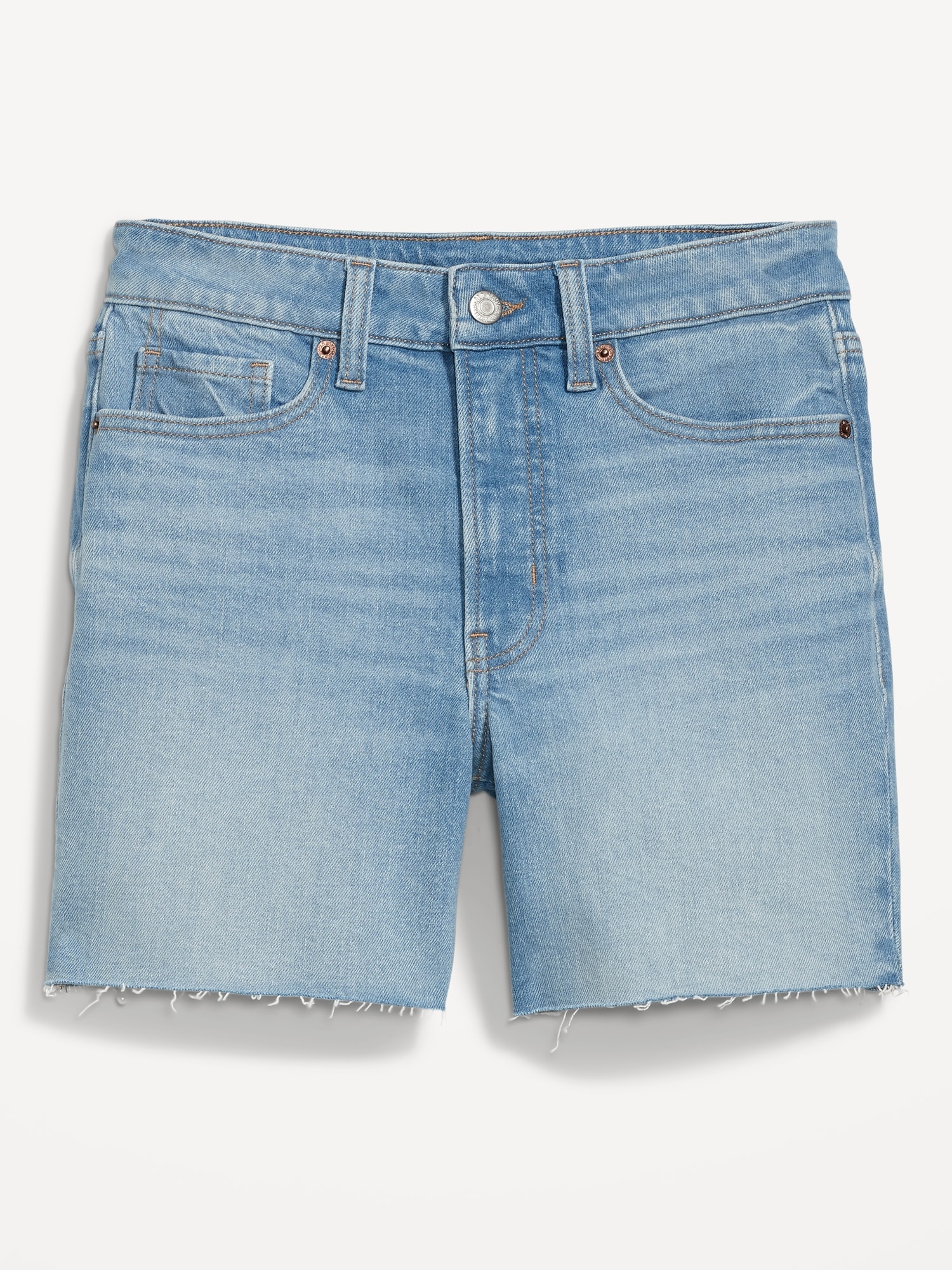 Women's Cut Off Light Blue Jean Shorts