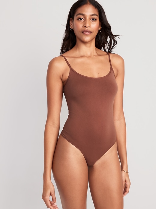 Image number 1 showing, Seamless Cami Bodysuit