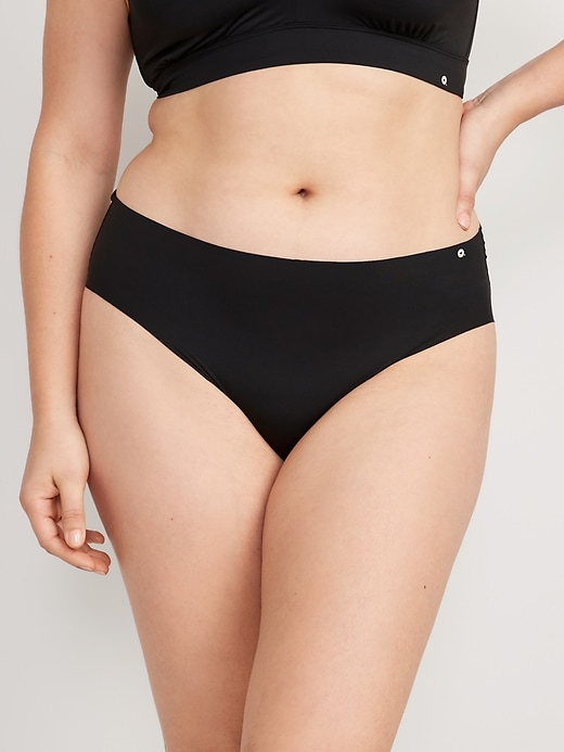 Image number 4 showing, Low-Rise No-Show Hipster Underwear
