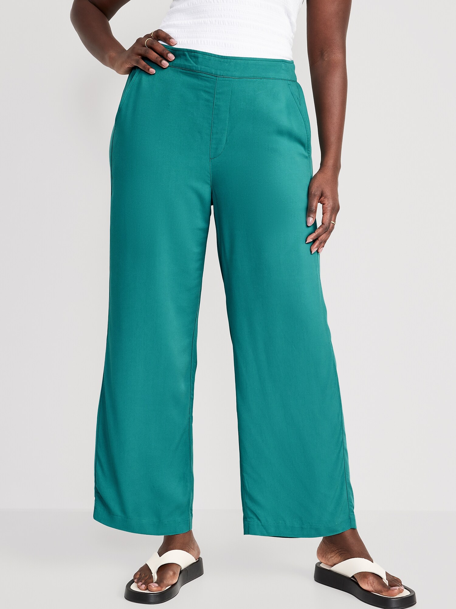 HighWaisted Playa WideLeg Pants Old Navy