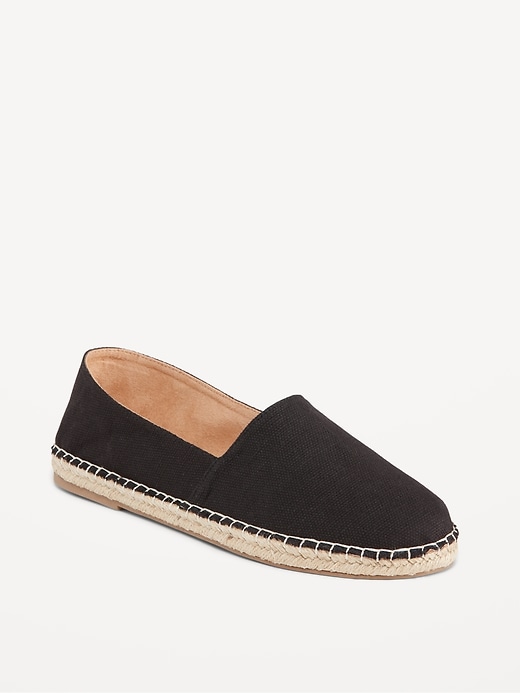 Image number 1 showing, Canvas Espadrille Flats