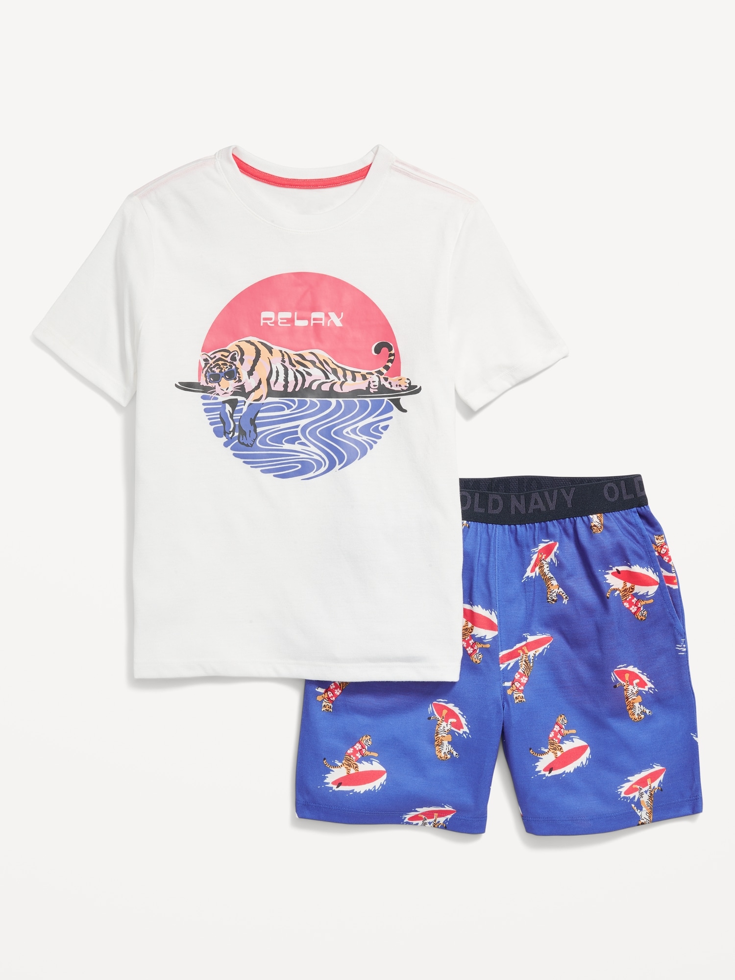 Old Navy, Pajamas, Old Navy Toddler Boy Short Sleeve Shorts Pajama Set  Size 5t