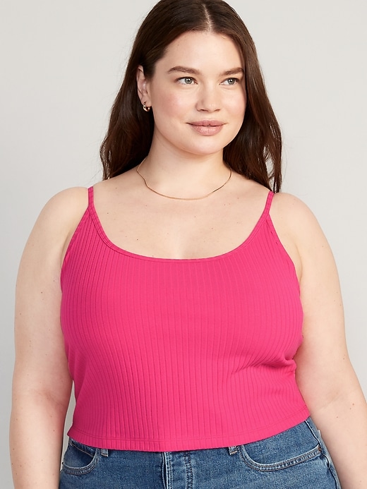 Image number 7 showing, Rib-Knit Crop Tank Top