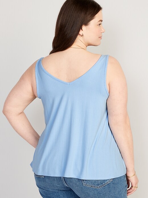 Image number 8 showing, Luxe Sleeveless Swing Top