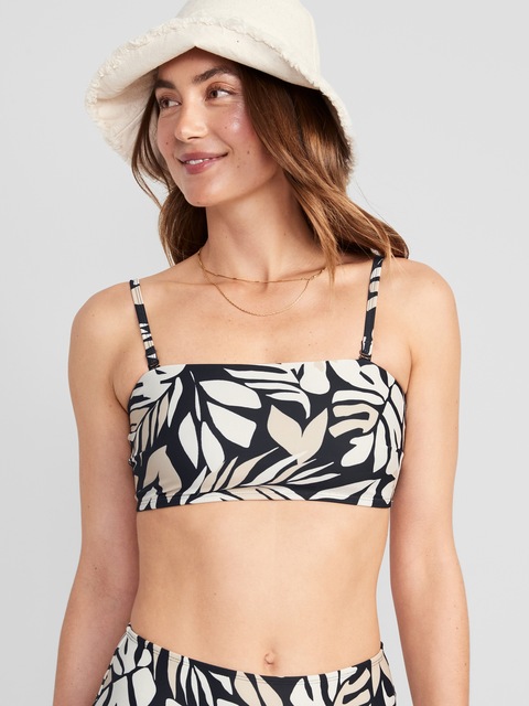 HAUT DE MAILLOT DE BAIN DE TYPE BANDEAU POUR FEMME