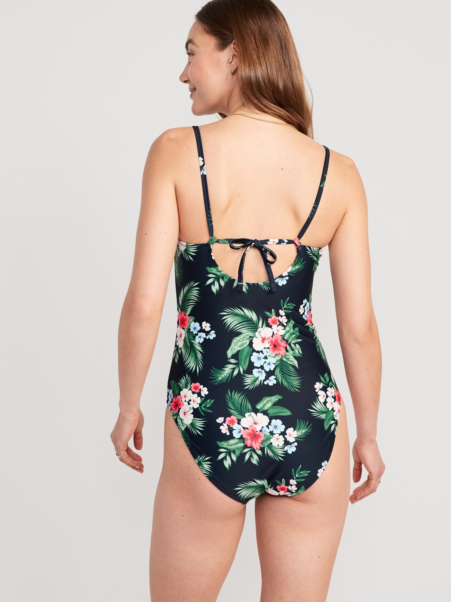 TieBack OnePiece Cami Swimsuit Old Navy