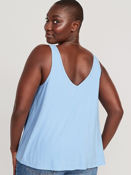Image number 6 showing, Luxe Sleeveless Swing Top