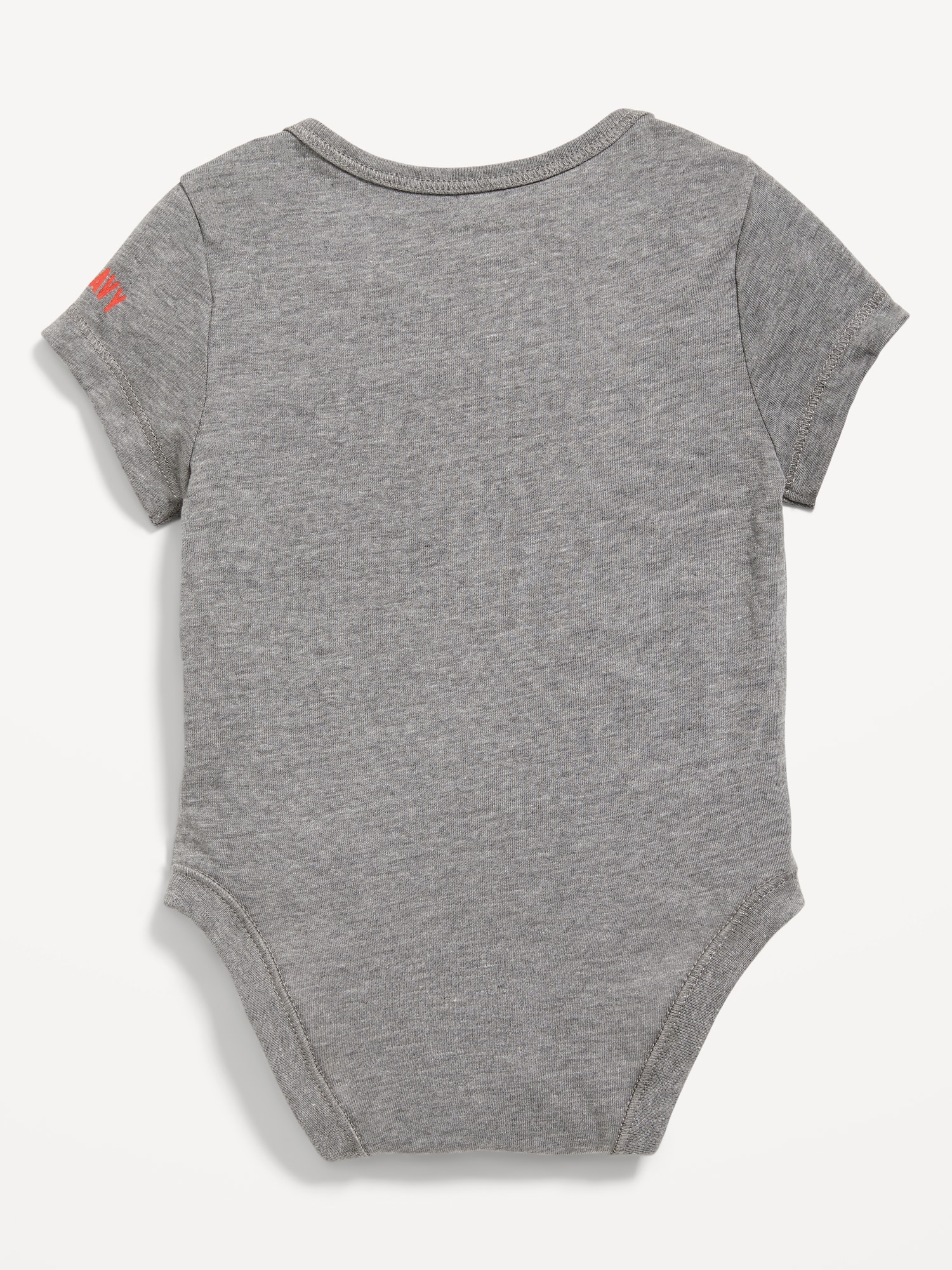 Unisex Short-Sleeve Logo-Graphic Bodysuit for Baby