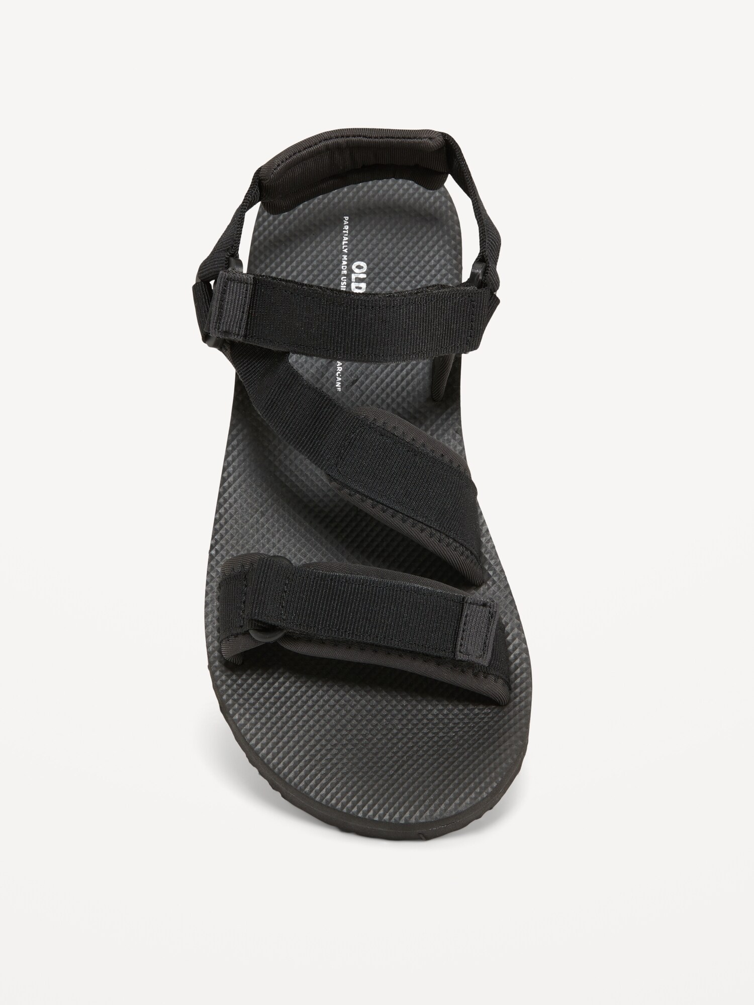 Canvas discount strap sandals