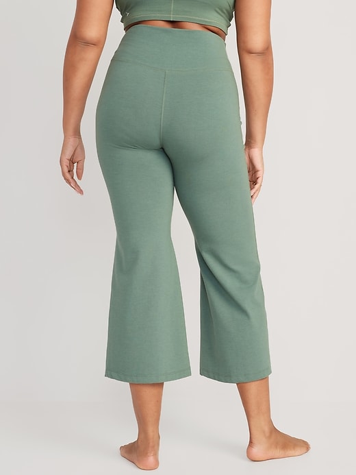 Old Navy Extra High-Waisted PowerChill Cropped Wide-Leg Yoga Pants for Women  - ShopStyle