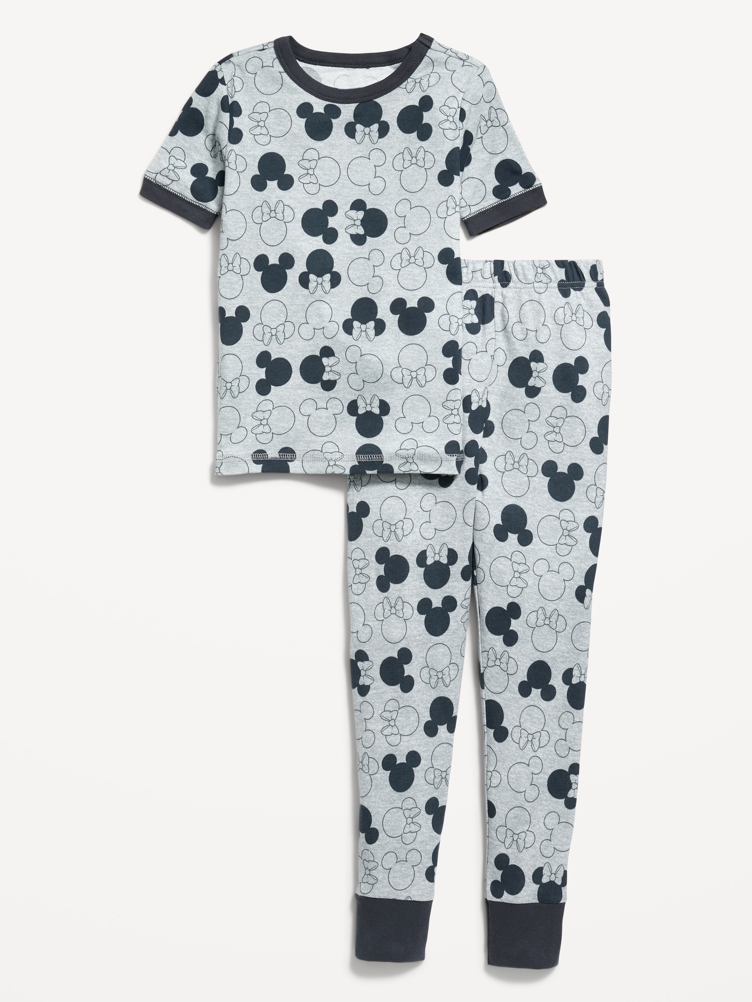 Gender-Neutral Snug-Fit Licensed Pop-Culture 2-Piece Pajama Set