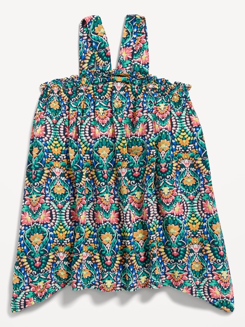Sleeveless Printed Swing Dress for Baby