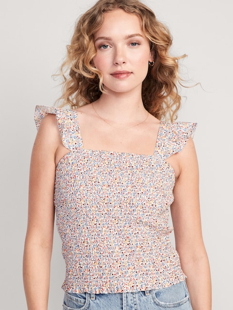 Fitted Ruffle Top