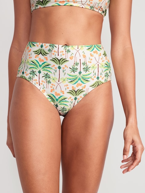 BAS DE BIKINI À TAILLE HAUTE POUR FEMME