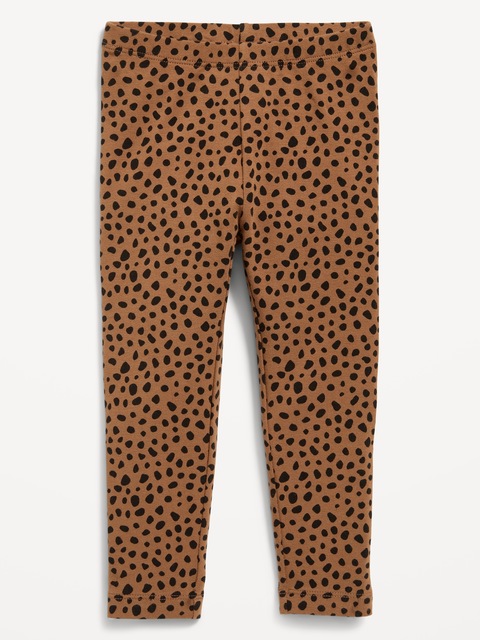 Printed Full-Length Leggings for Toddler Girls