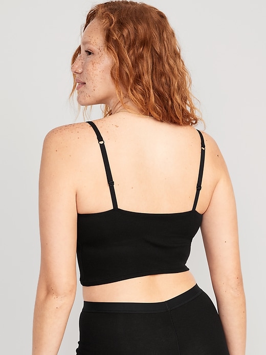 Rib-Knit Brami Top for Women, Old Navy in 2024