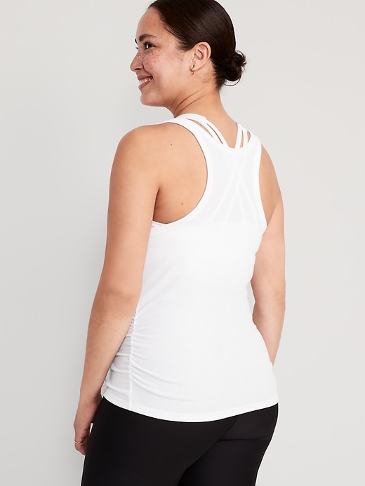 Image number 2 showing, Maternity UltraLite Rib-Knit Racerback Tank Top