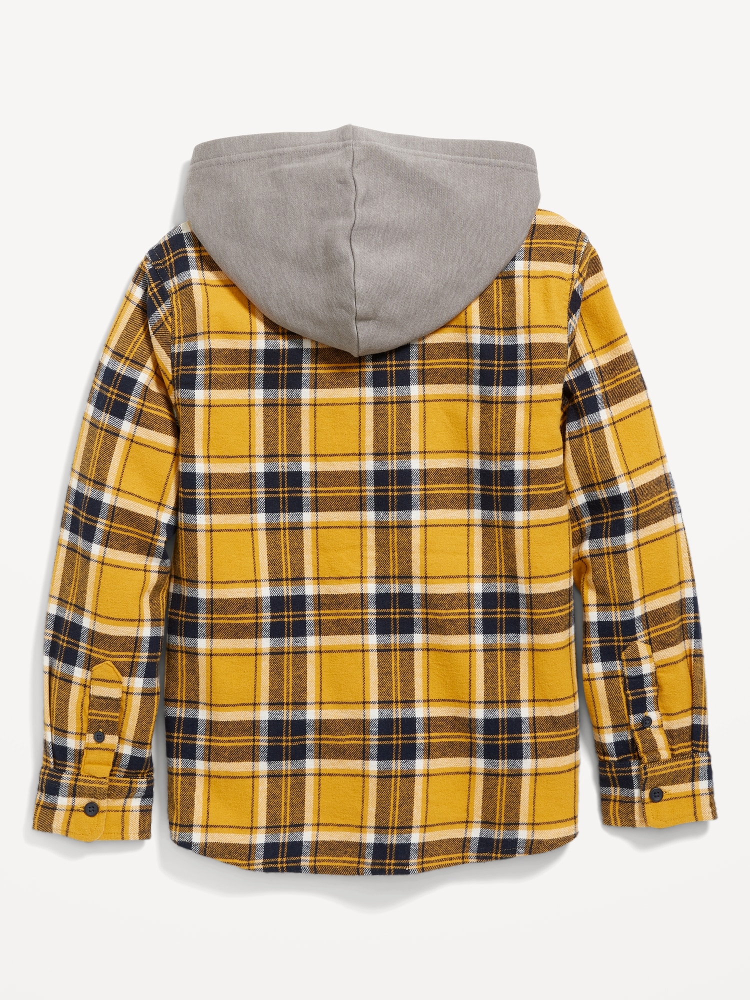 Hooded Soft Brushed Flannel Shirt for Boys Old Navy