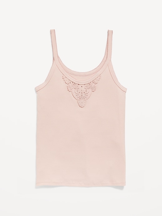 Image number 4 showing, Lace-Trim Tank Top