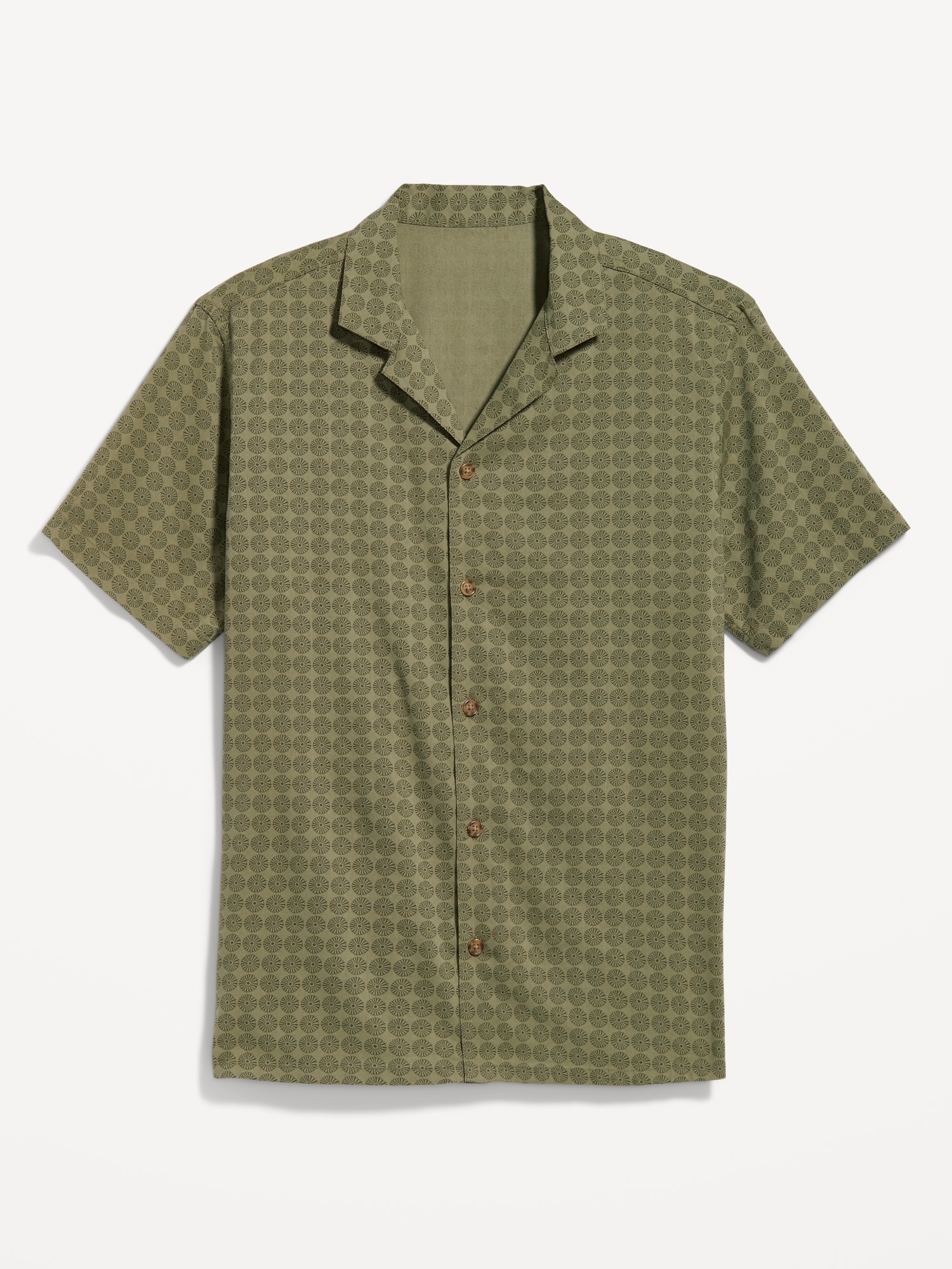 Chemise Homme de Plage Regular Fit Manches Courtes Confortable été - INSFITY - Orange Orange