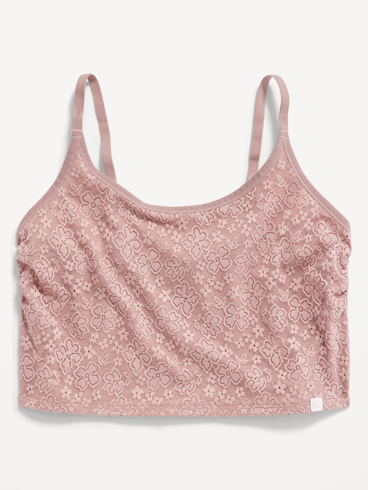 Old Navy Lace Brami Tank Top for Women pink. 1