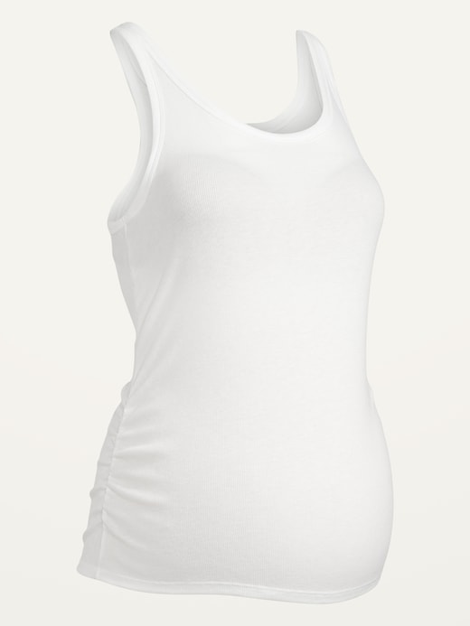 Image number 4 showing, Maternity UltraLite Rib-Knit Racerback Tank Top