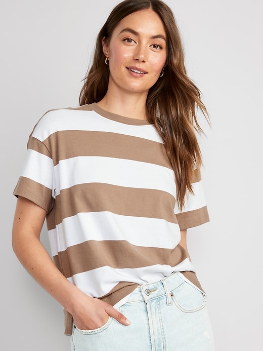Image number 1 showing, Vintage Striped T-Shirt