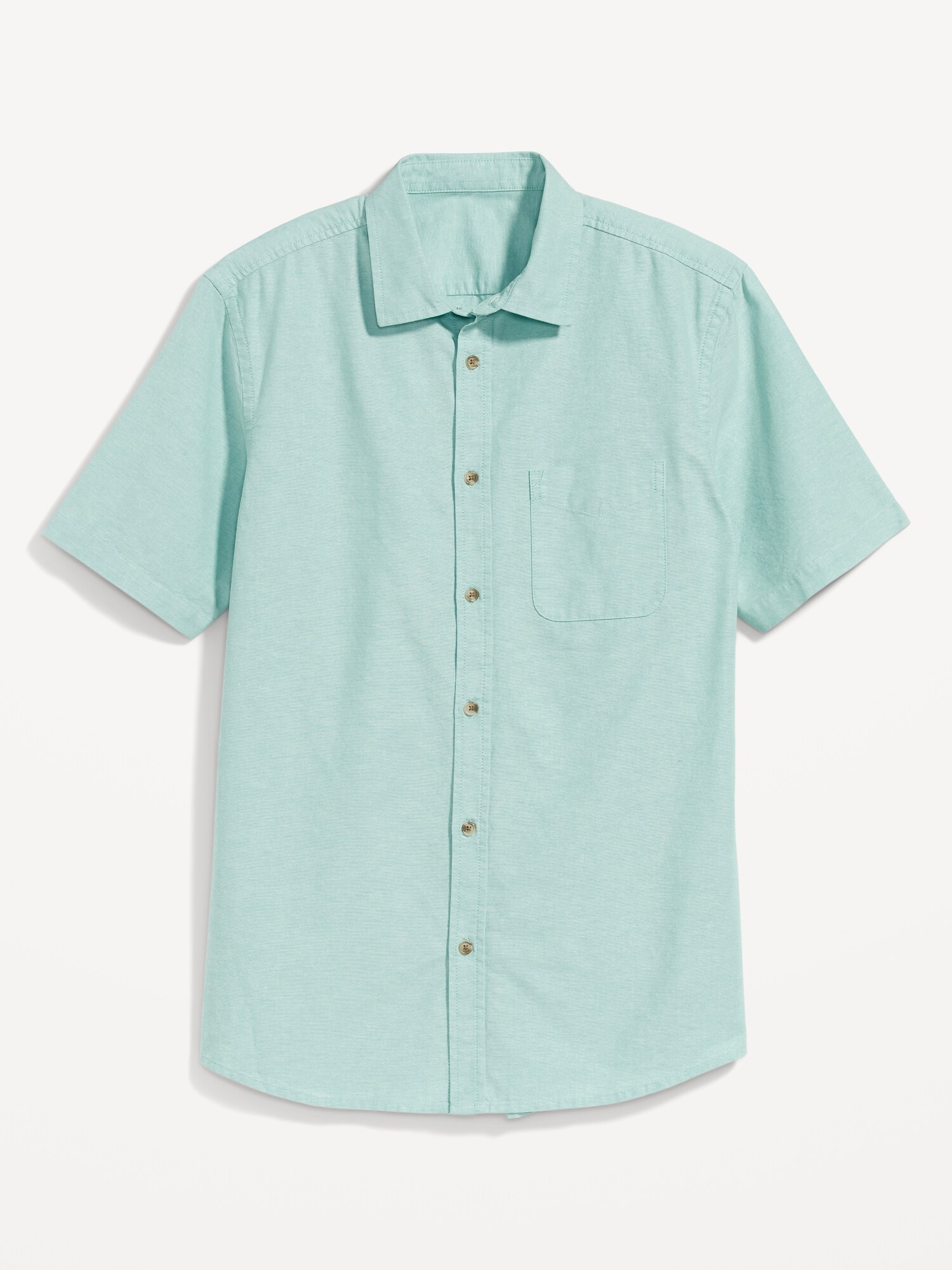 Old Navy Regular-Fit Everyday Oxford Shirt for Men blue - 558356013