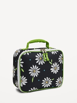 Patterned Canvas Lunch Bag for Girls Old Navy