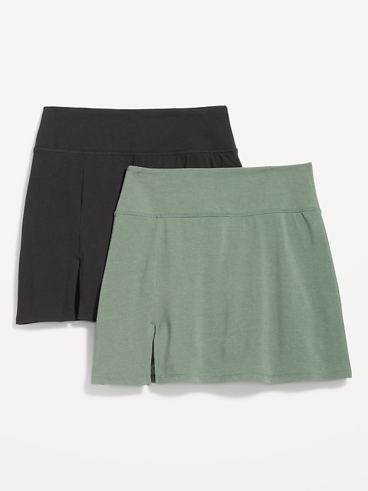 Image number 1 showing, Extra High-Waisted PowerChill Skort 2-Pack