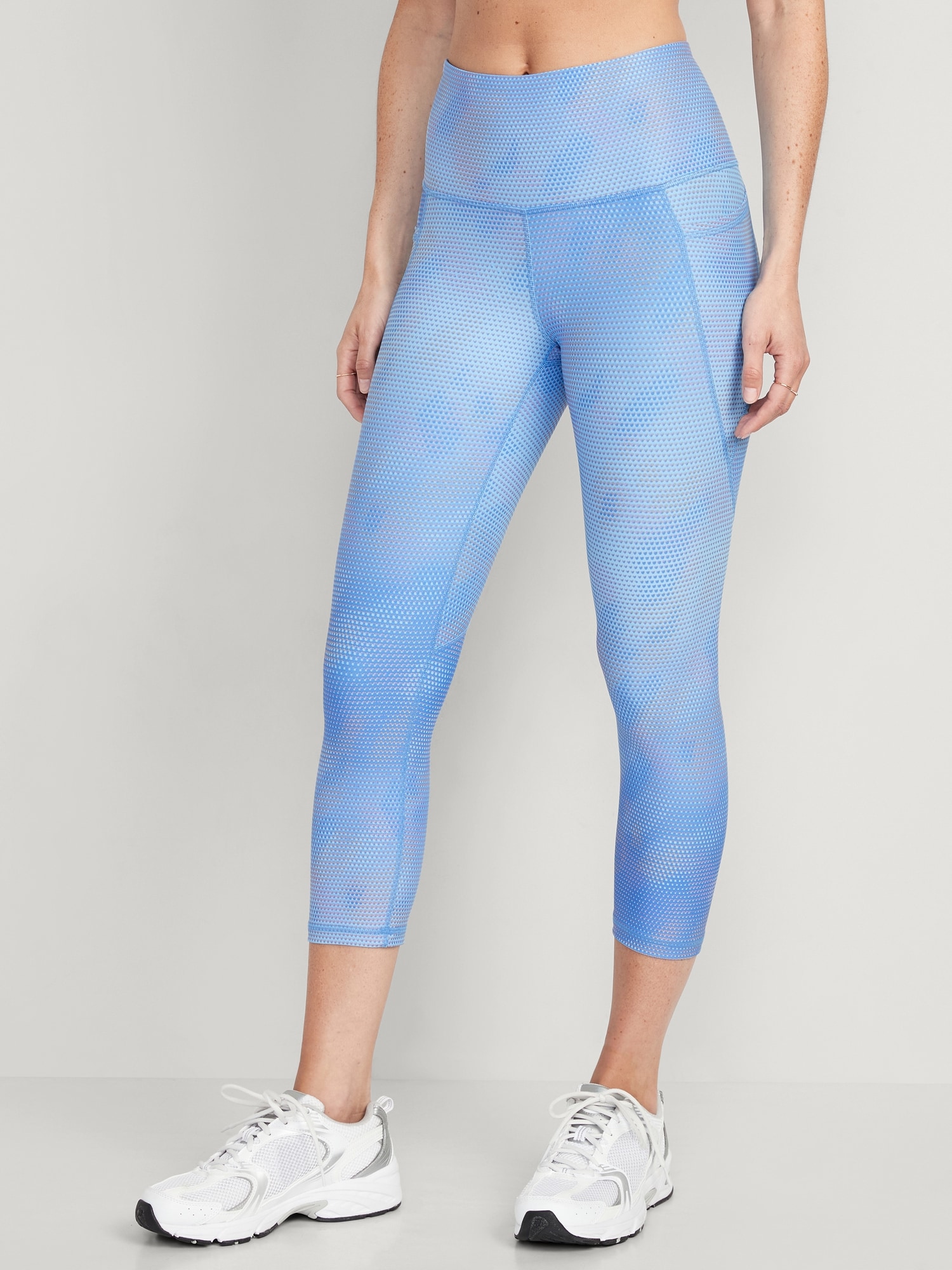 High-Waisted PowerSoft Crop Leggings for Women