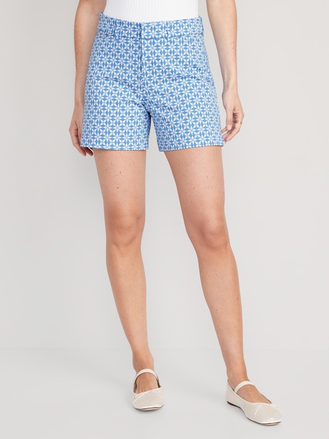 High-Waisted Pixie Trouser Shorts -- 5-inch inseam