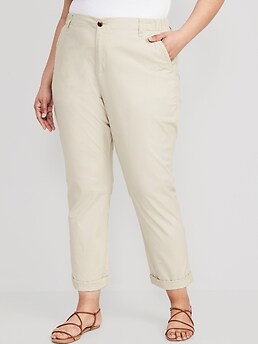 High-Waisted OGC Chino Pants for Women