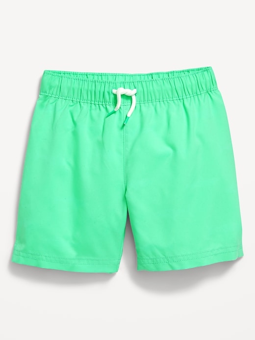 View large product image 1 of 3. Solid Swim Trunks for Toddler & Baby