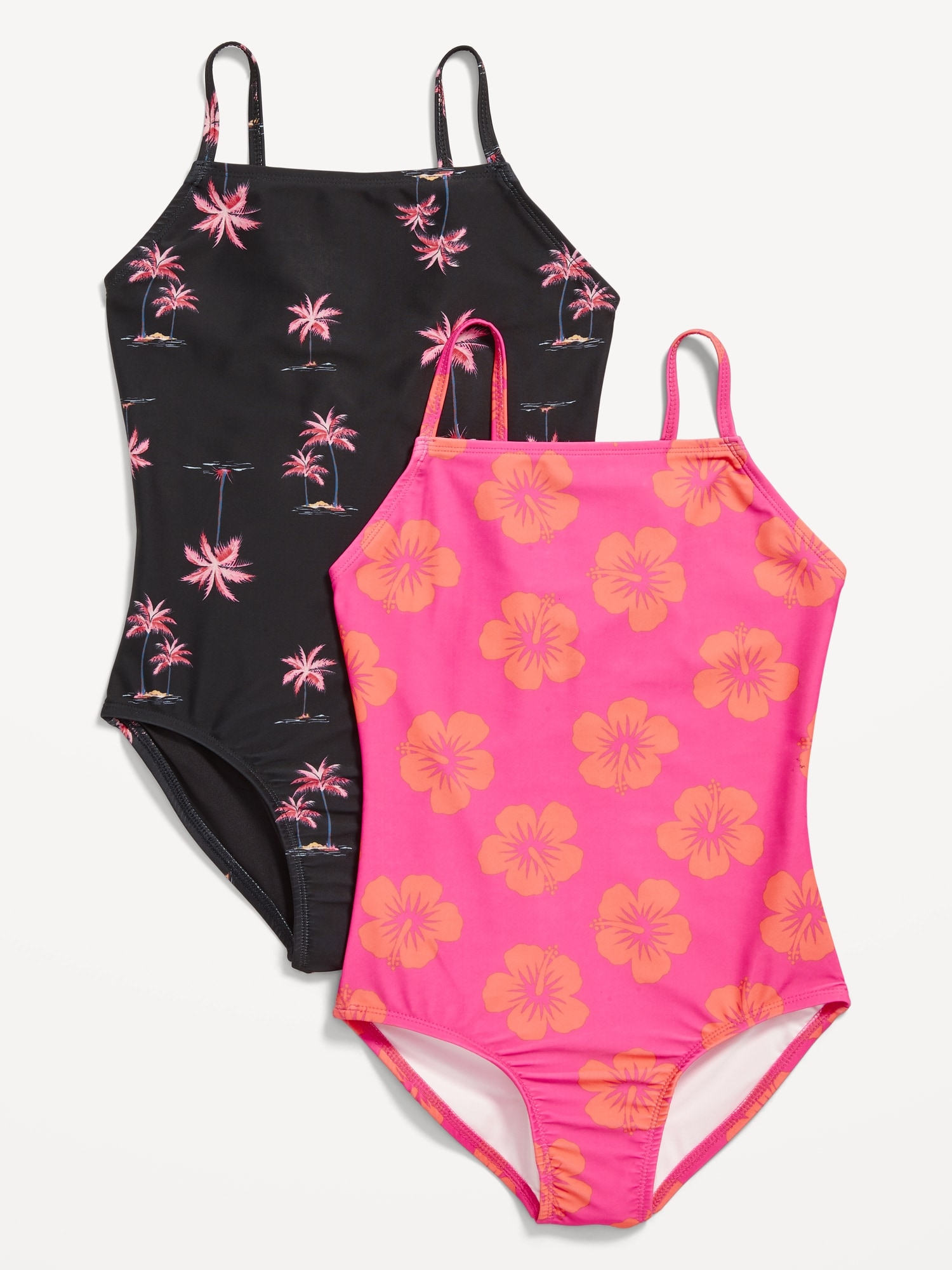 Old Navy 2-Pack One-Piece Swimsuits for Girls multi. 1