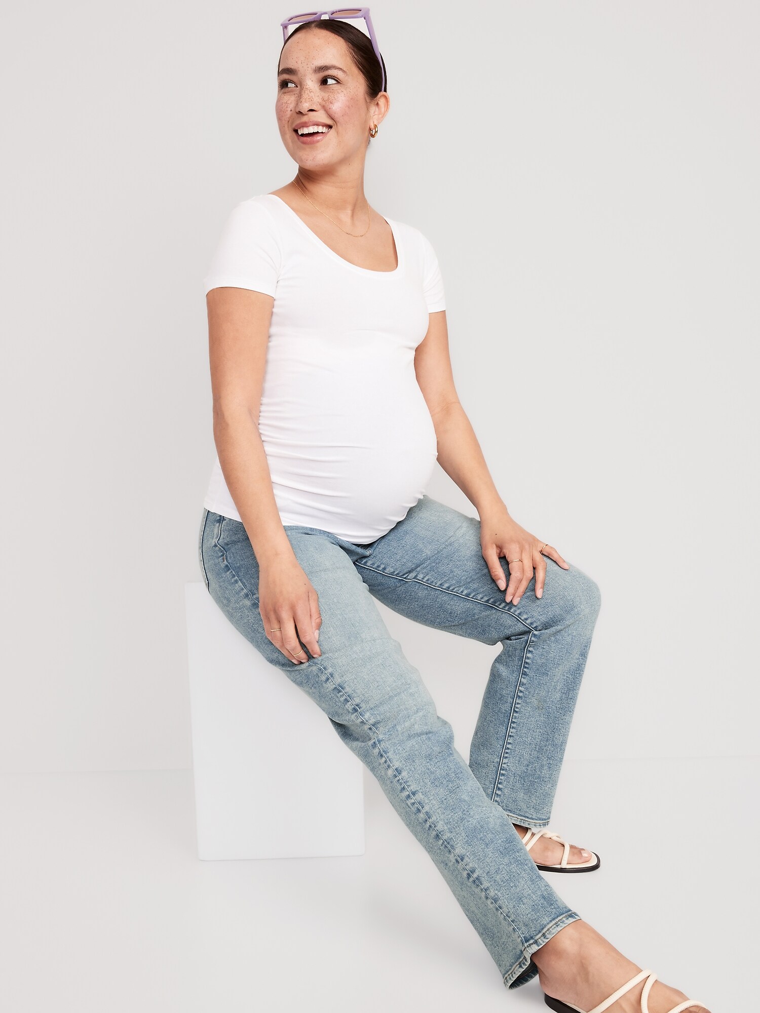 Maternity Full-Panel OG Loose Jeans