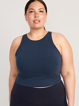 Light Support PowerChill Longline Sports Bra Tank for Women