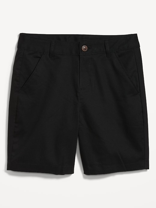 Image number 4 showing, High-Waisted Uniform Bermuda Shorts -- 7-inch inseam