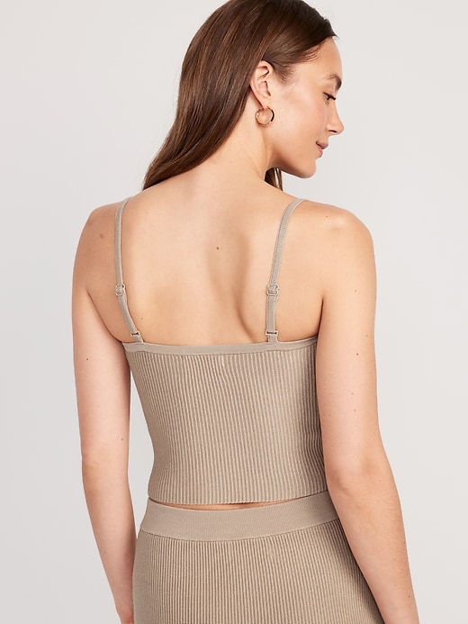 Image number 6 showing, Rib-Knit Sweater Tank Top